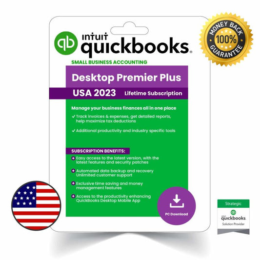QuickBooks Desktop Premier Plus 2023 - Lifetime Activation