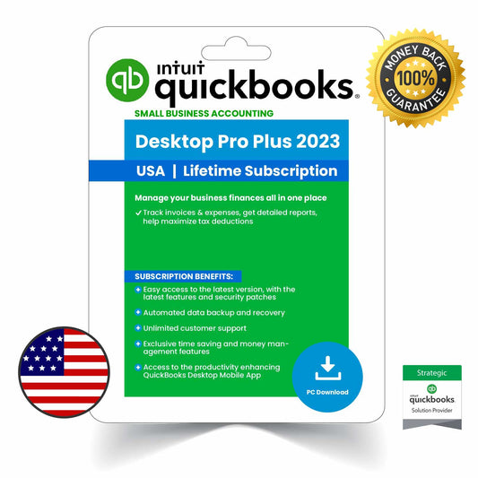 QuickBooks Desktop Pro Plus 2023 - Lifetime Activation